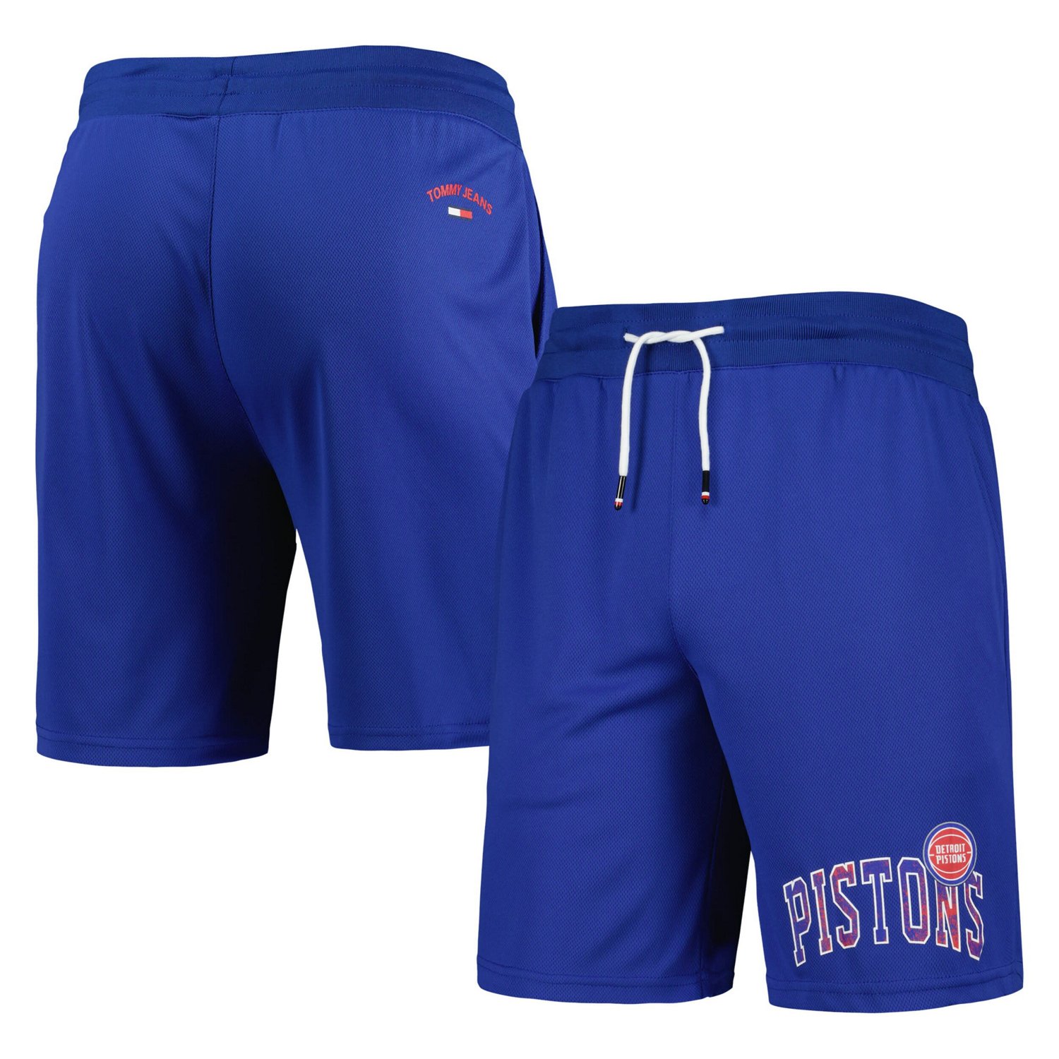 Tommy Jeans Detroit Pistons Mike Mesh Basketball Shorts Academy