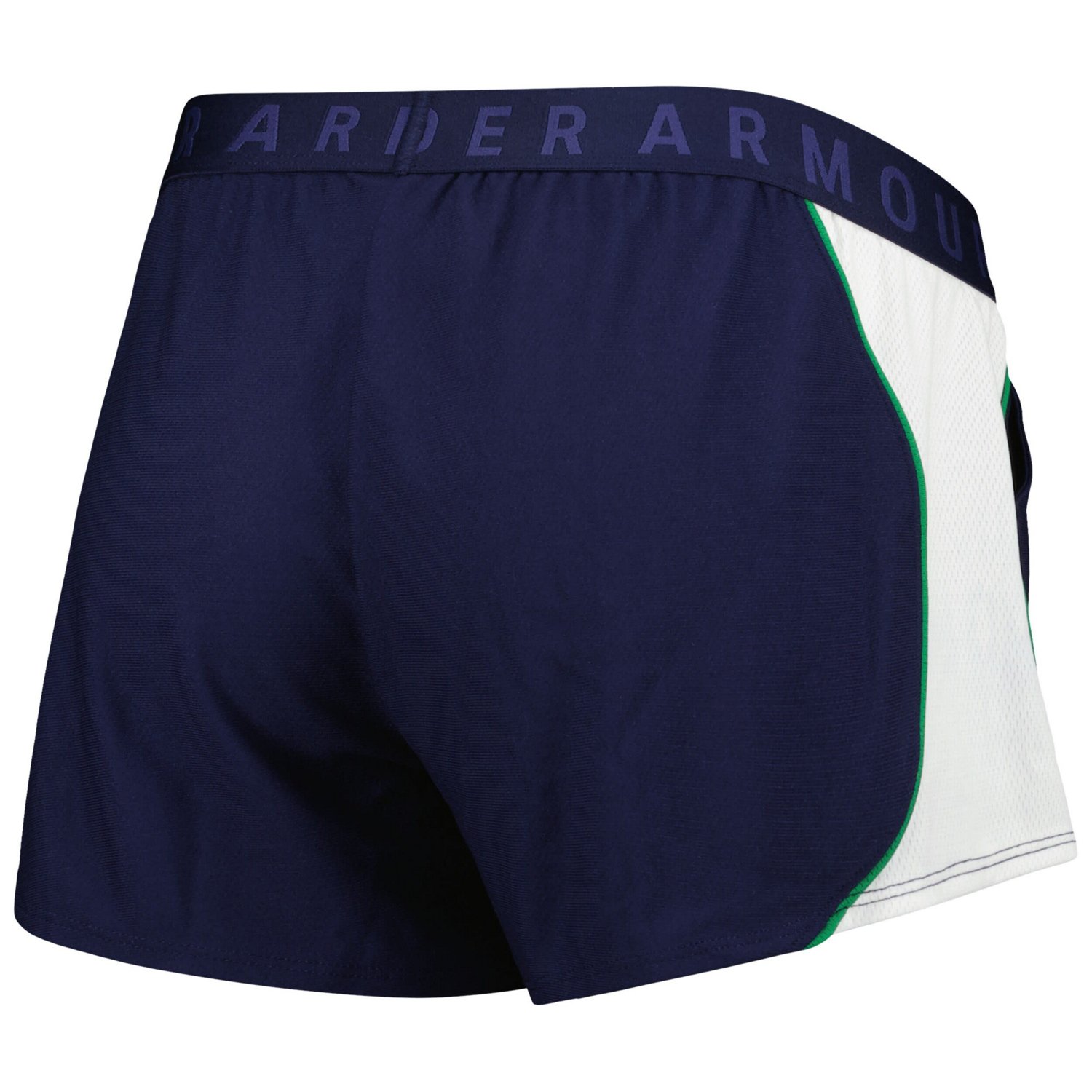 Under Armour /Green Notre Dame Fighting Irish Game Day Tech Mesh Performance Shorts                                              - view number 3