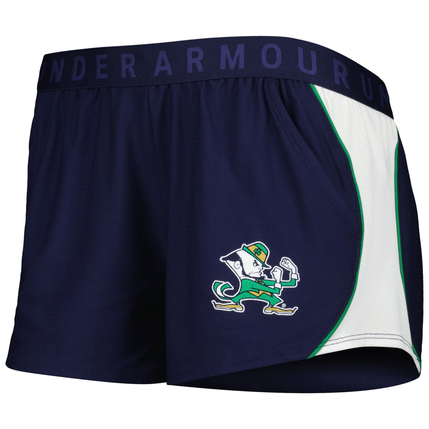 Under Armour /Green Notre Dame Fighting Irish Game Day Tech Mesh Performance Shorts                                              - view number 2