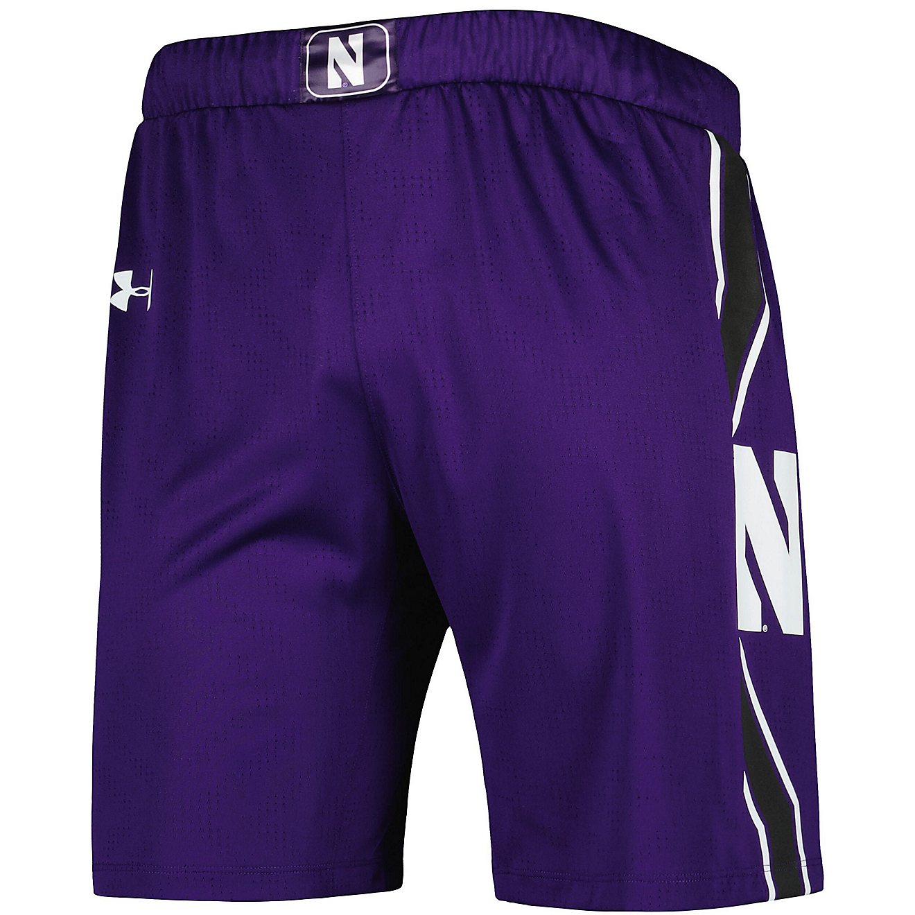 Under Armour Northwestern Wildcats Logo Replica Basketball Shorts                                                                - view number 2