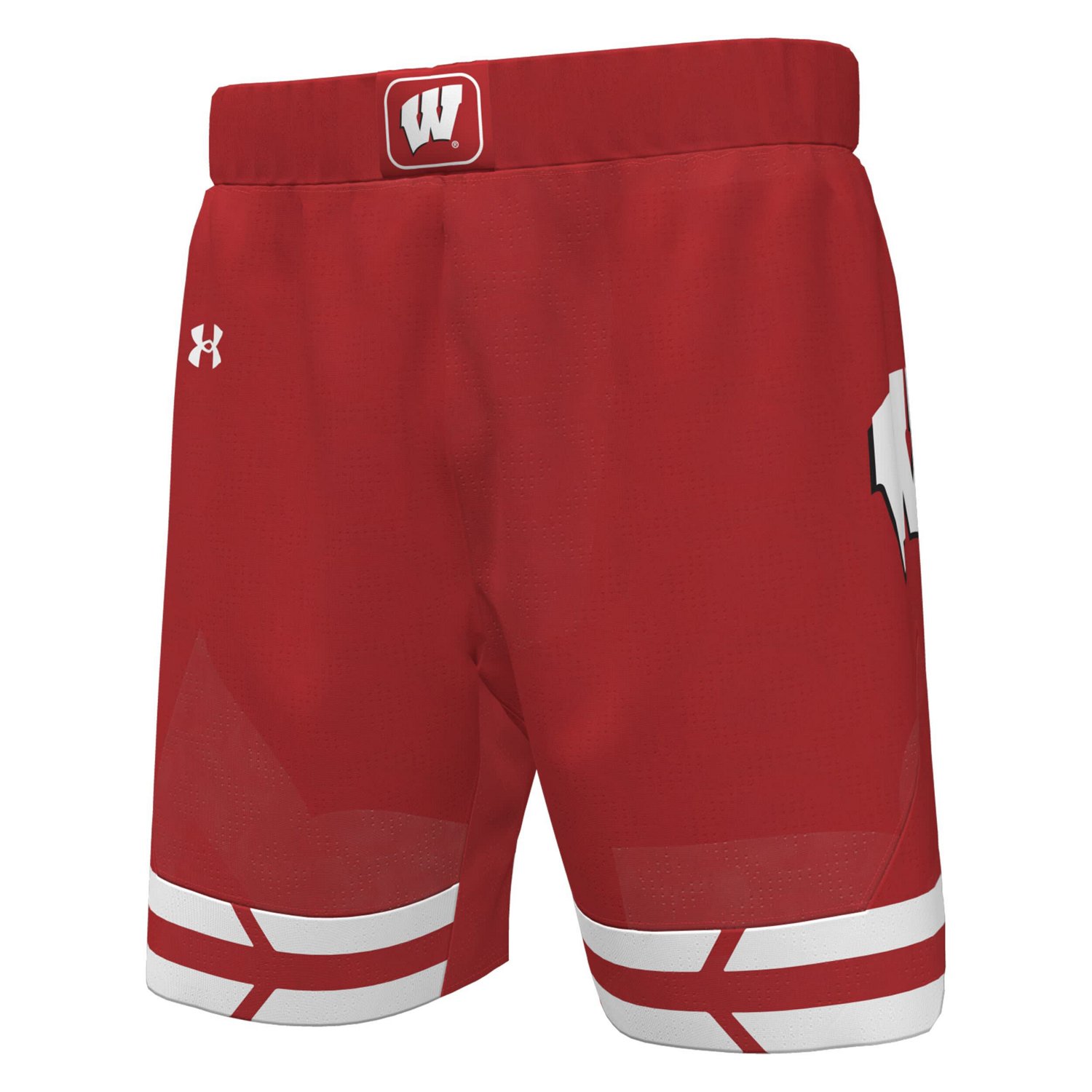 Under Armour Wisconsin Badgers Replica Basketball Shorts                                                                         - view number 2