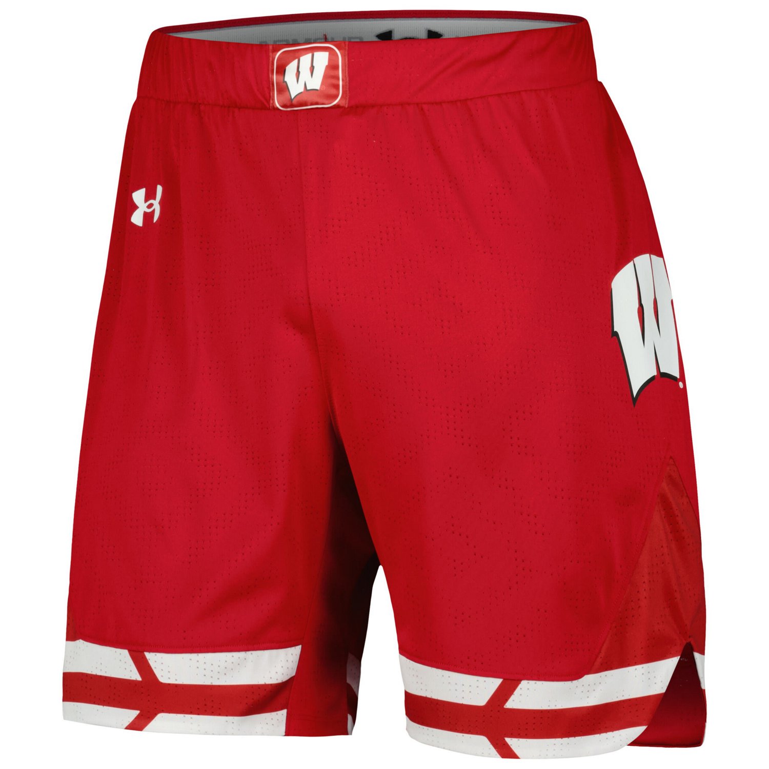 Under Armour Wisconsin Badgers Replica Basketball Shorts                                                                         - view number 2