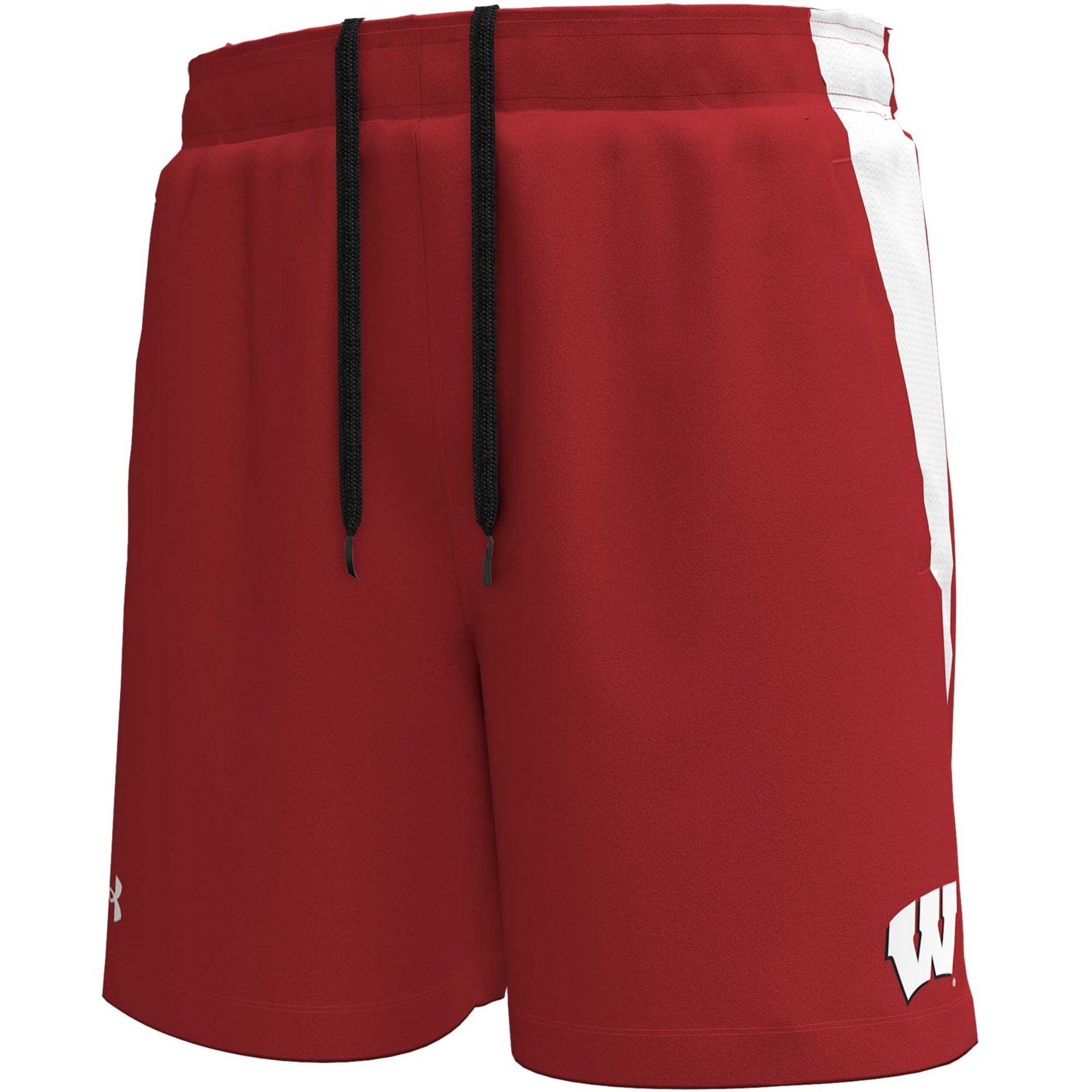 Under Armour Wisconsin Badgers Tech Vent Performance Short                                                                       - view number 2