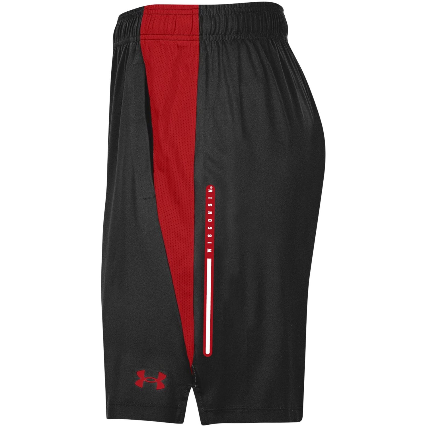 Under Armour Wisconsin Badgers Tech Vent Shorts - view number 3