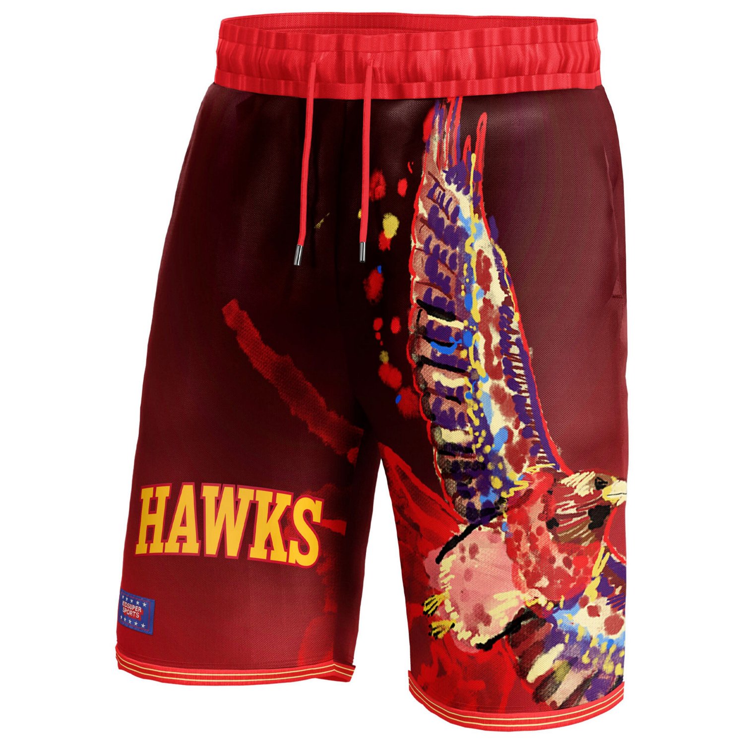 Unisex NBA  KidSuper Studios by Fanatics Atlanta Hawks Hometown Shorts                                                           - view number 2