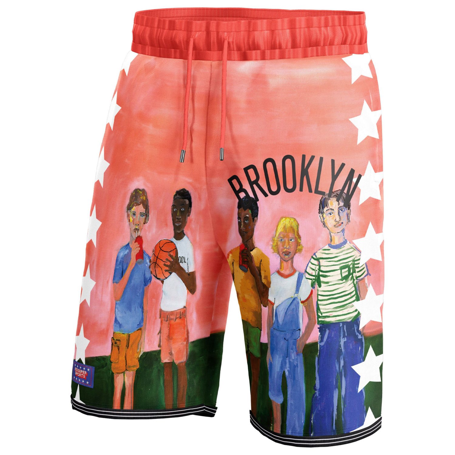 Unisex NBA  KidSuper Studios by Fanatics Brooklyn Nets Hometown Shorts                                                           - view number 2