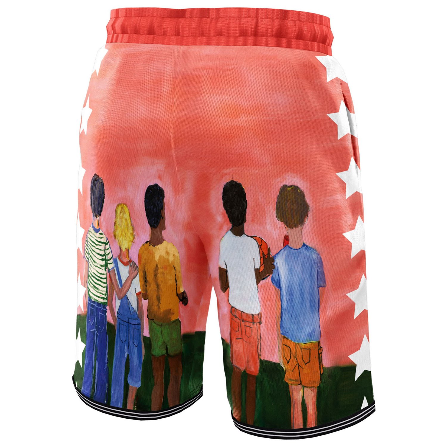 Unisex NBA  KidSuper Studios by Fanatics Brooklyn Nets Hometown Shorts                                                           - view number 3