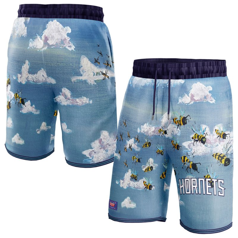 Unisex Nba Kidsuper Studios By Fanatics Charlotte Hornets Hometown Shorts-image