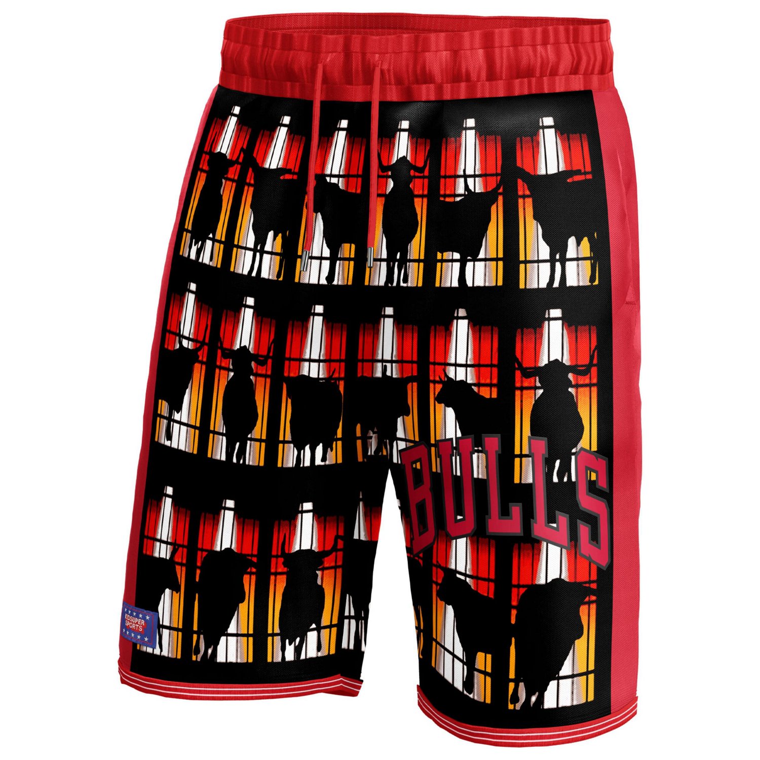 Unisex NBA  KidSuper Studios by Fanatics Chicago Bulls Hometown Shorts                                                           - view number 2