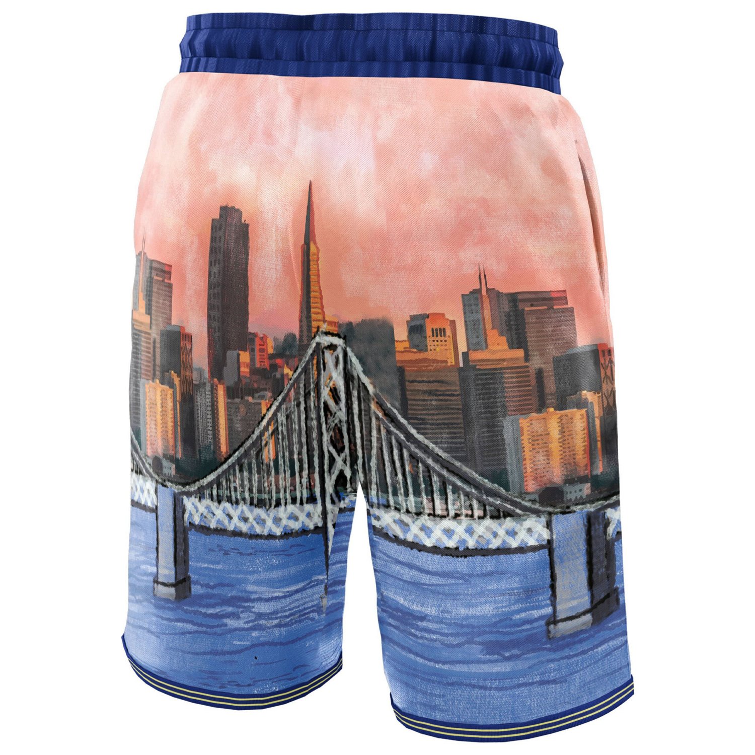 Unisex NBA  KidSuper Studios by Fanatics Golden State Warriors Hometown Shorts                                                   - view number 3