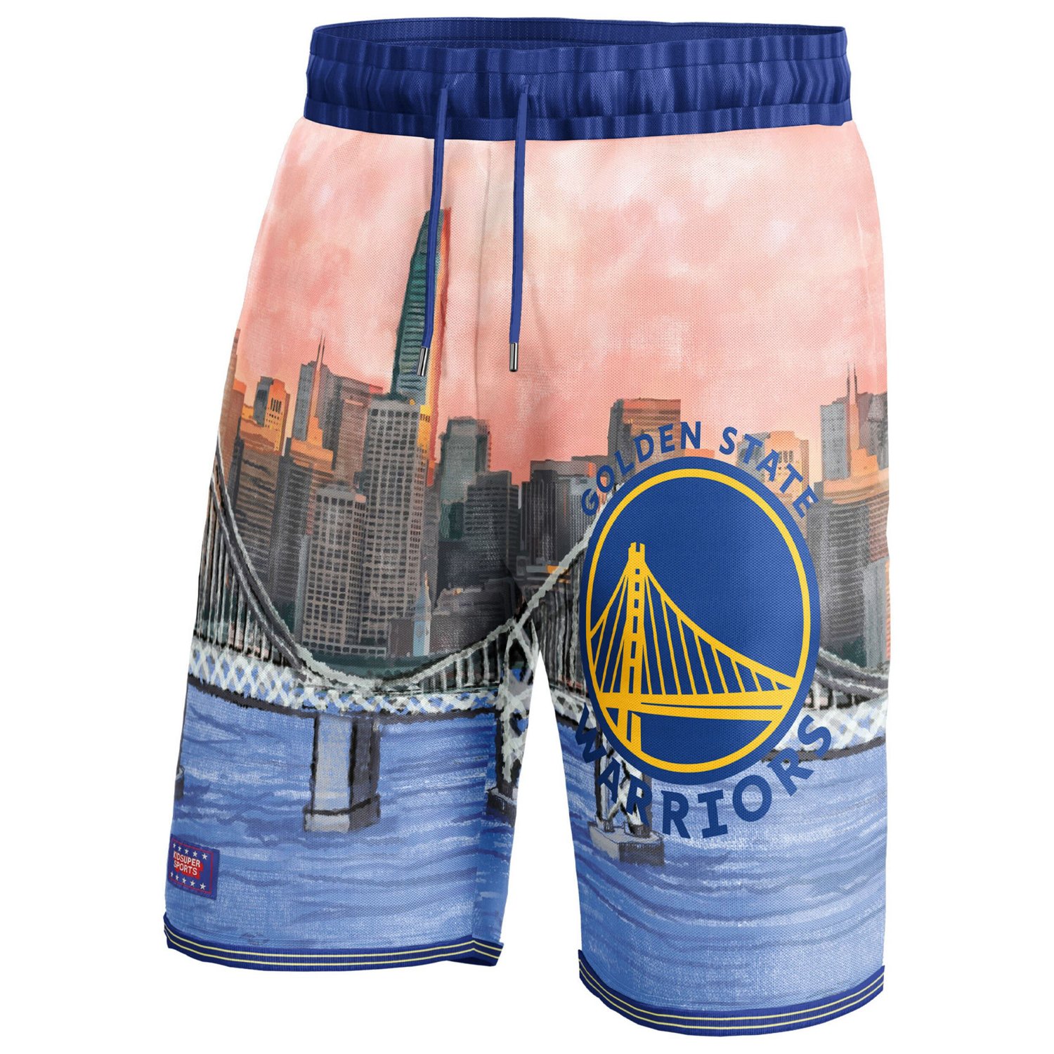 Unisex NBA  KidSuper Studios by Fanatics Golden State Warriors Hometown Shorts                                                   - view number 2