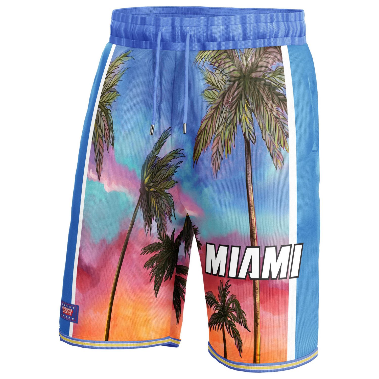 Unisex NBA  KidSuper Studios by Fanatics Miami Heat Hometown Shorts                                                              - view number 2