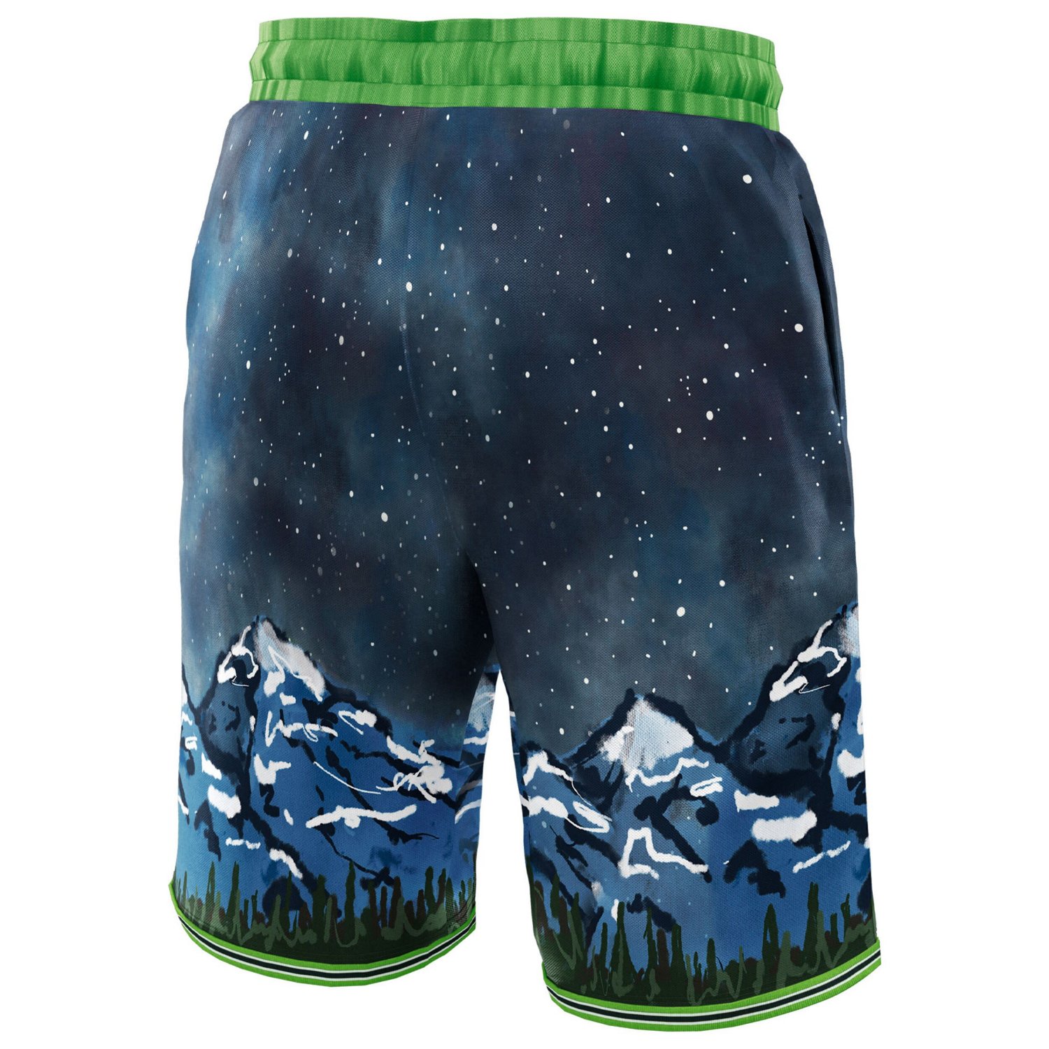 Unisex NBA  KidSuper Studios by Fanatics Minnesota Timberwolves Hometown Shorts                                                  - view number 3