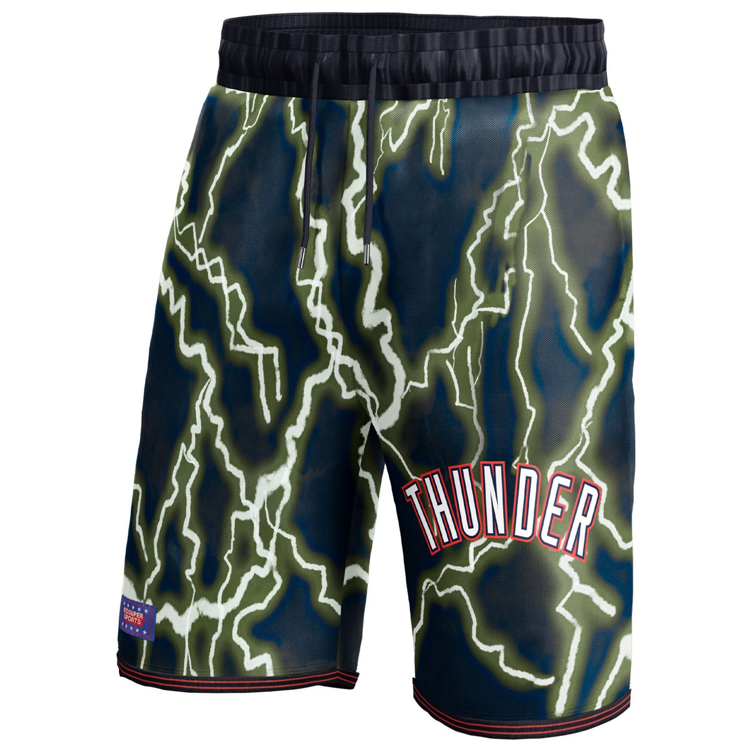 Unisex NBA  KidSuper Studios by Fanatics Oklahoma City Thunder Hometown Shorts                                                   - view number 2