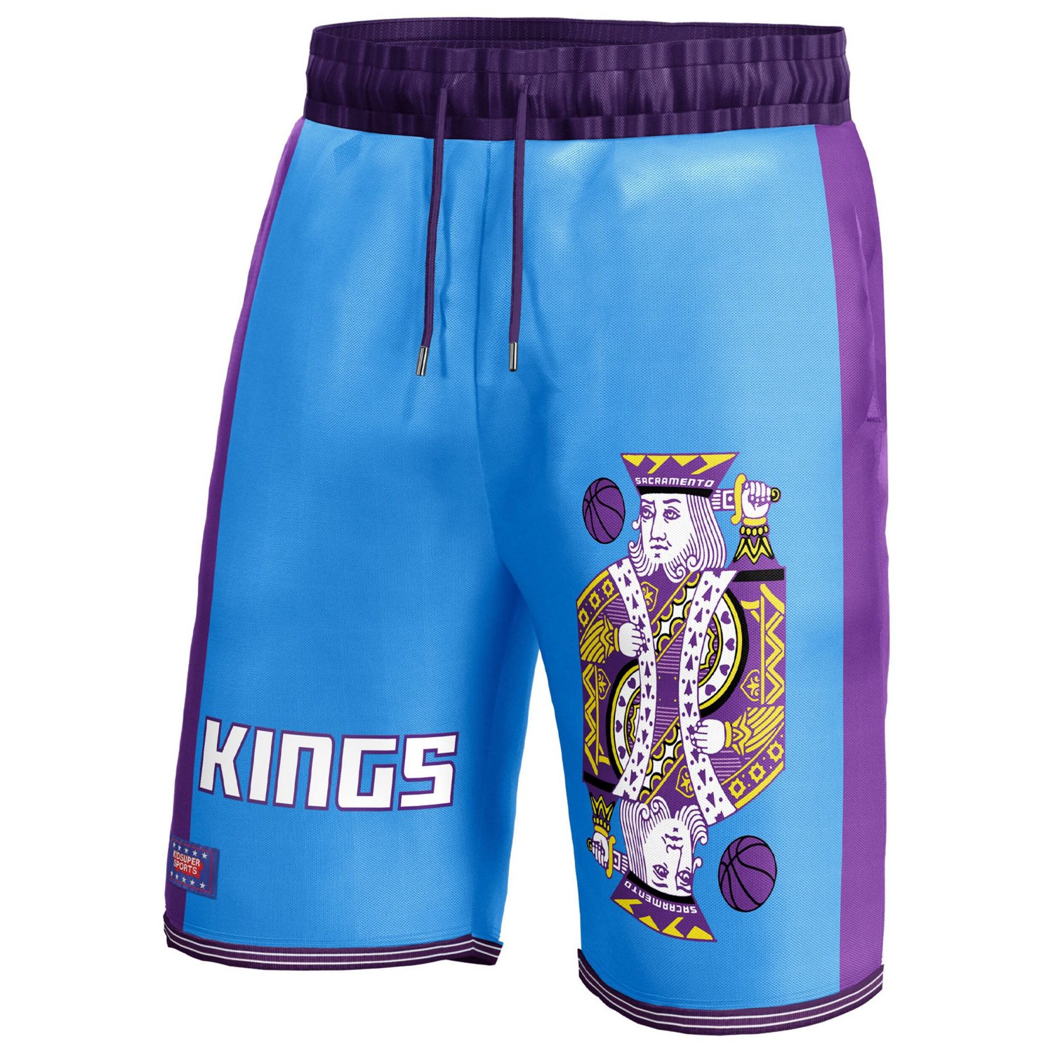 Unisex NBA  KidSuper Studios by Fanatics Sacramento Kings Hometown Shorts                                                        - view number 2