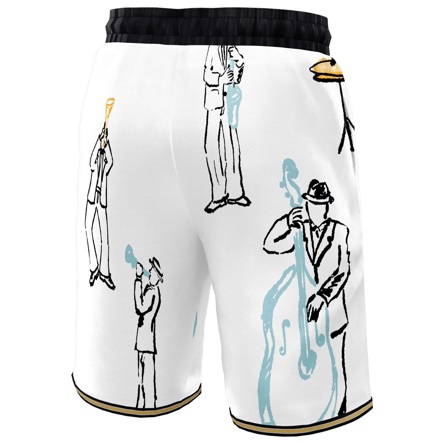 Unisex NBA  KidSuper Studios by Fanatics Utah Jazz Hometown Shorts                                                               - view number 3