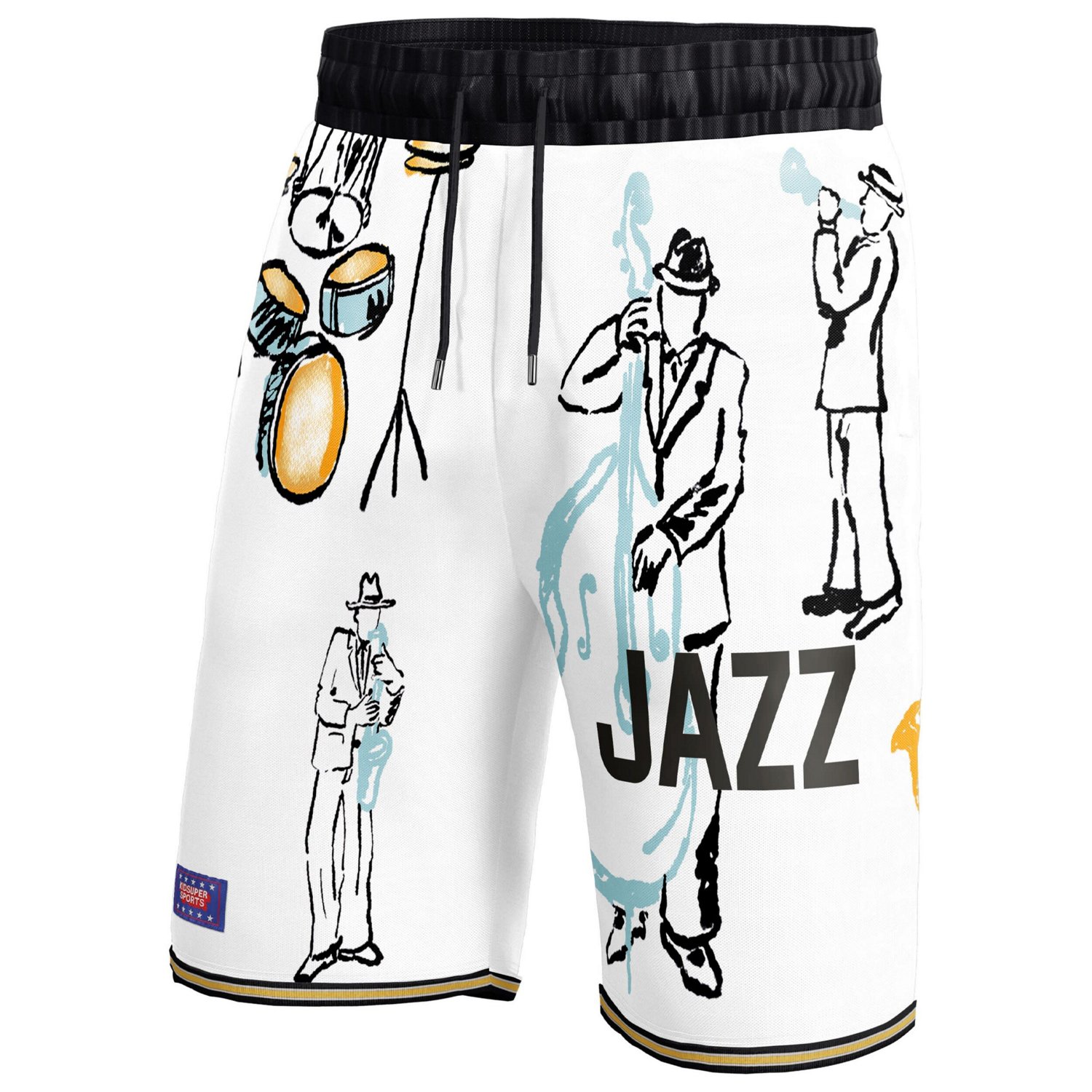 Unisex NBA  KidSuper Studios by Fanatics Utah Jazz Hometown Shorts                                                               - view number 2