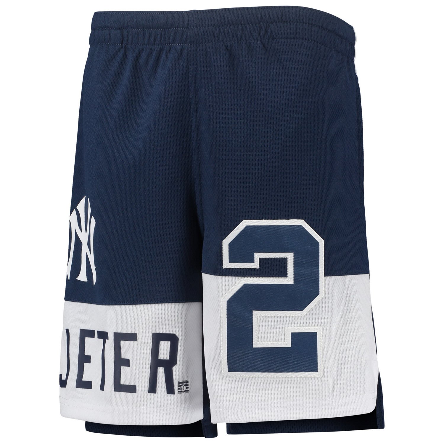 Youth Derek Jeter New York Yankees Pandemonium Name  Number Shorts - view number 2