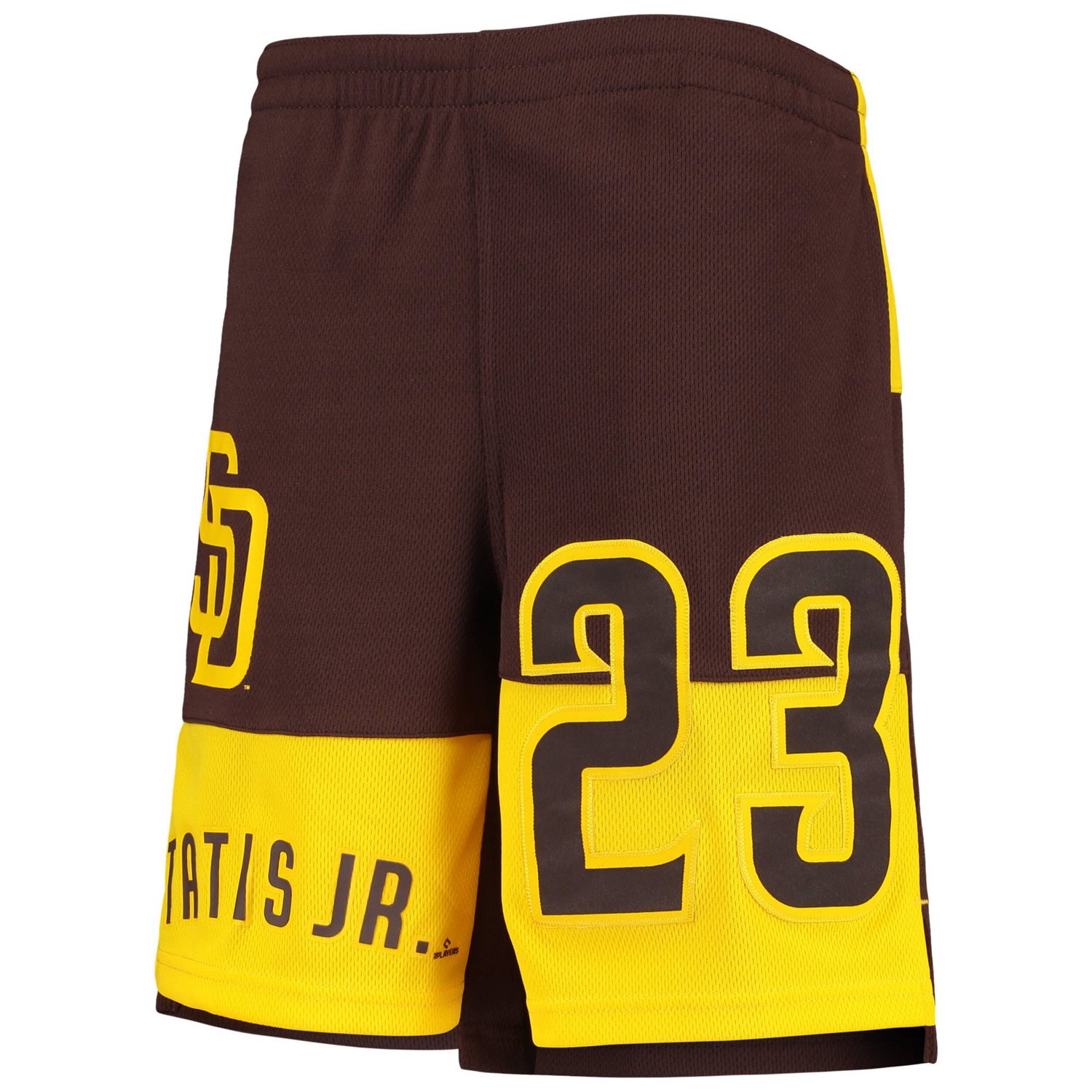 Youth Fernando Tatis Jr San Diego Padres Pandemonium Name  Number Shorts - view number 2