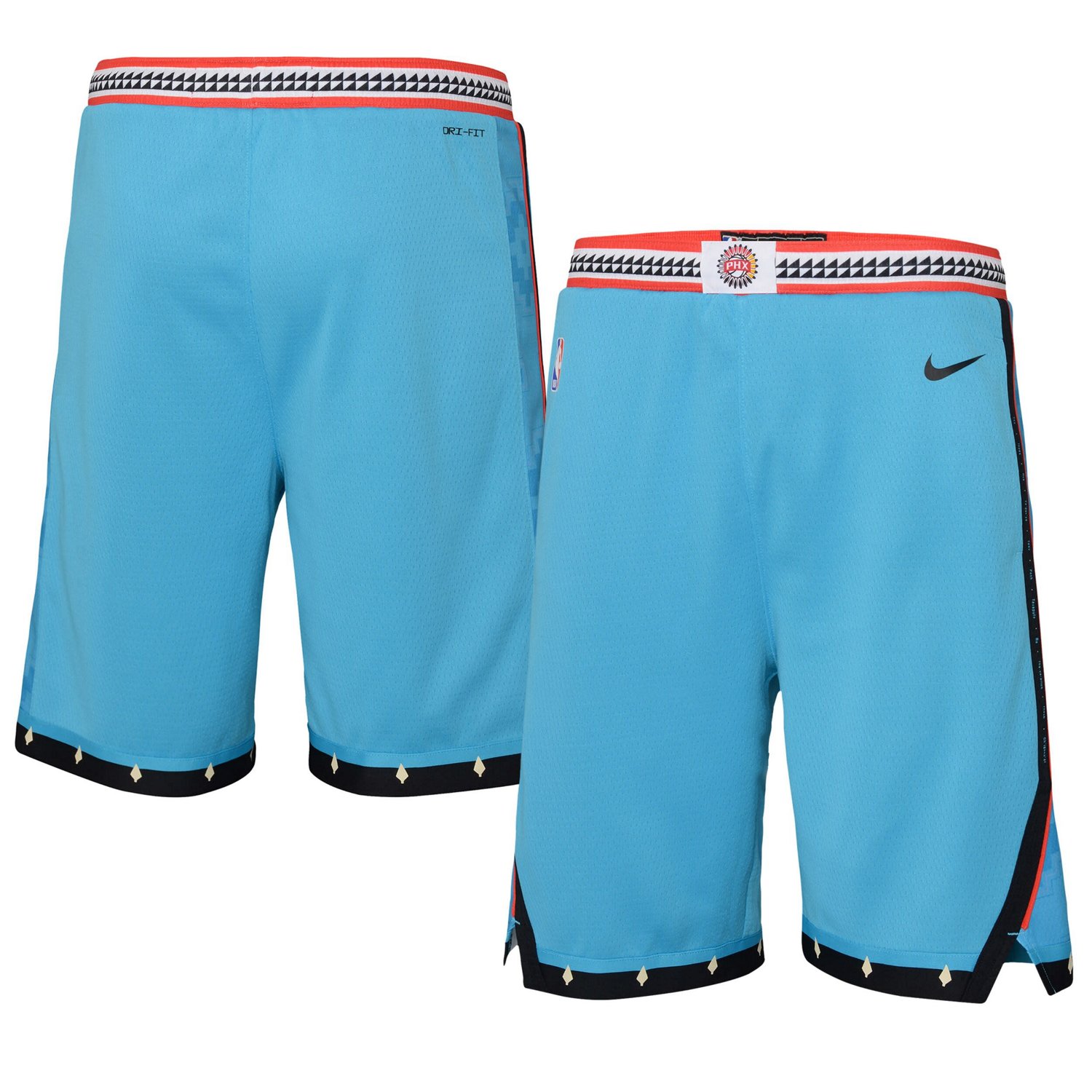Youth Jordan Brand Phoenix Suns 2022/23 City Edition Swingman Shorts                                                             - view number 1