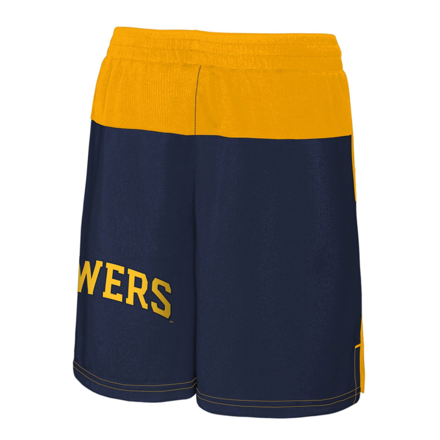 Youth Milwaukee Brewers 7th Inning Stretch Shorts - view number 3