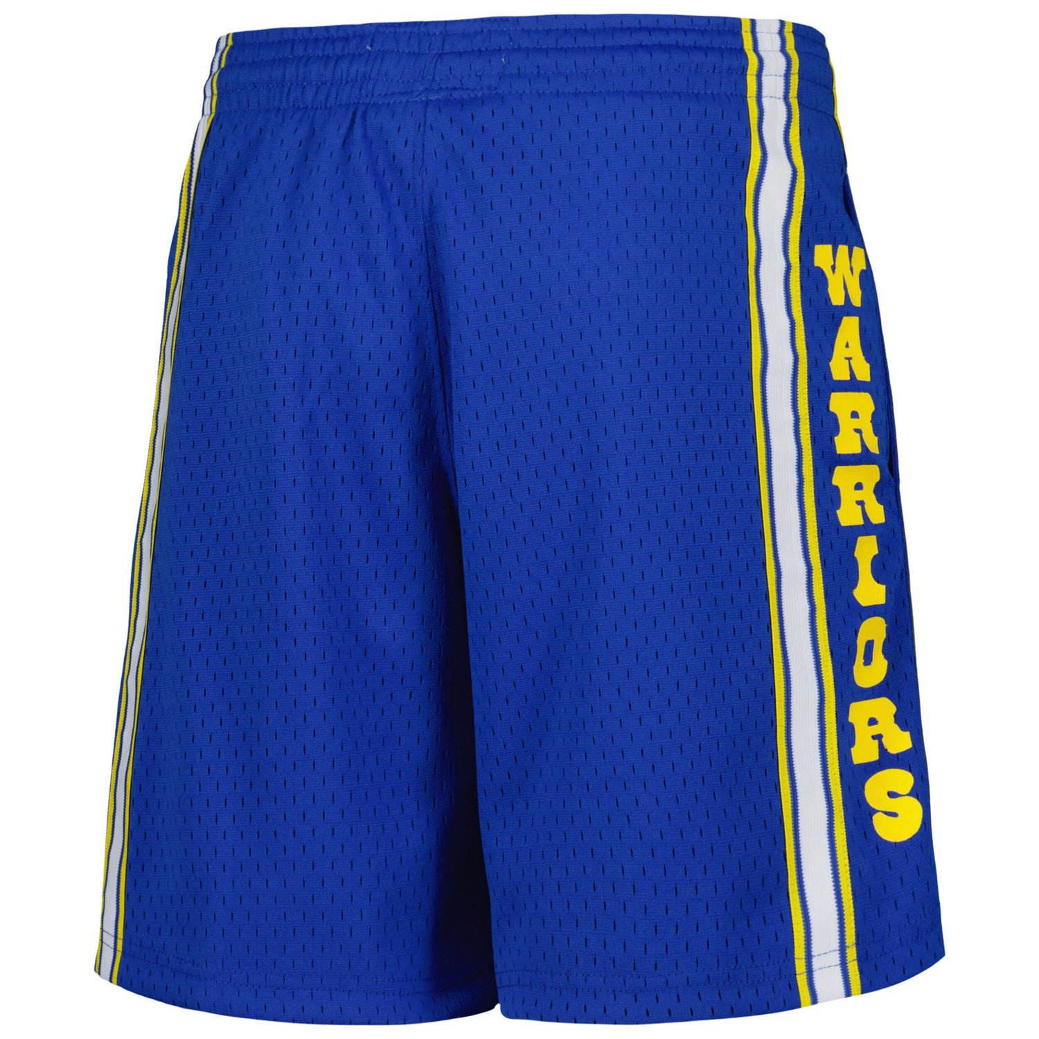Youth Mitchell  Ness Golden State Warriors Hardwood Classics Swingman Shorts                                                     - view number 3