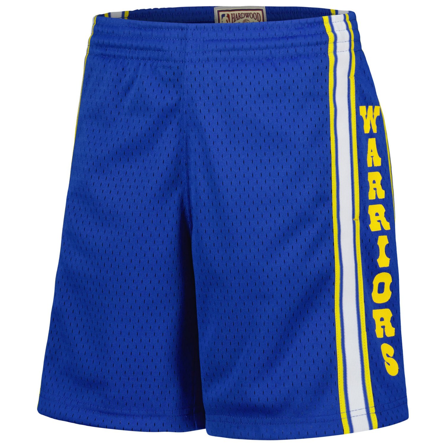 Youth Mitchell  Ness Golden State Warriors Hardwood Classics Swingman Shorts                                                     - view number 2