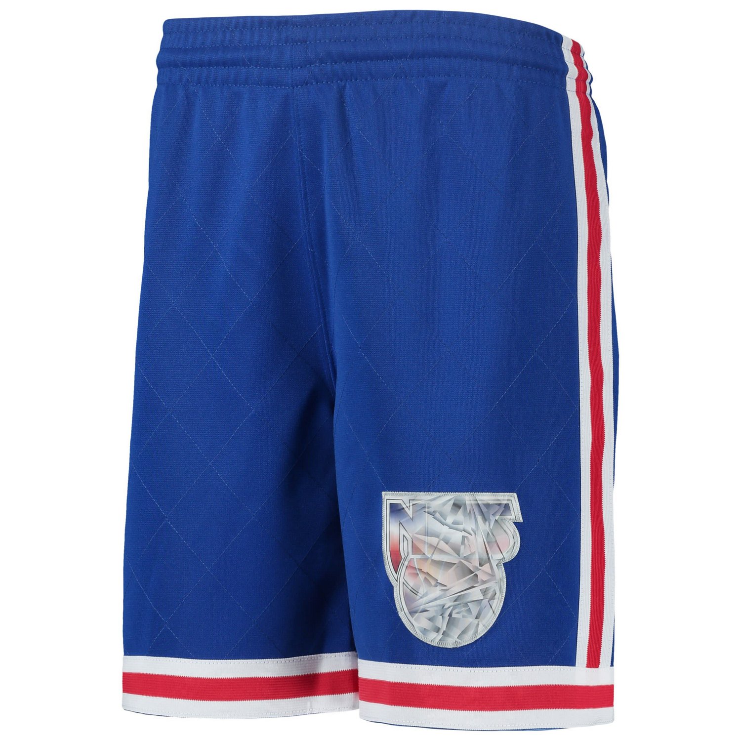 Youth Mitchell  Ness New Jersey Nets 1993 Hardwood Classics 75th Anniversary Swingman Shorts