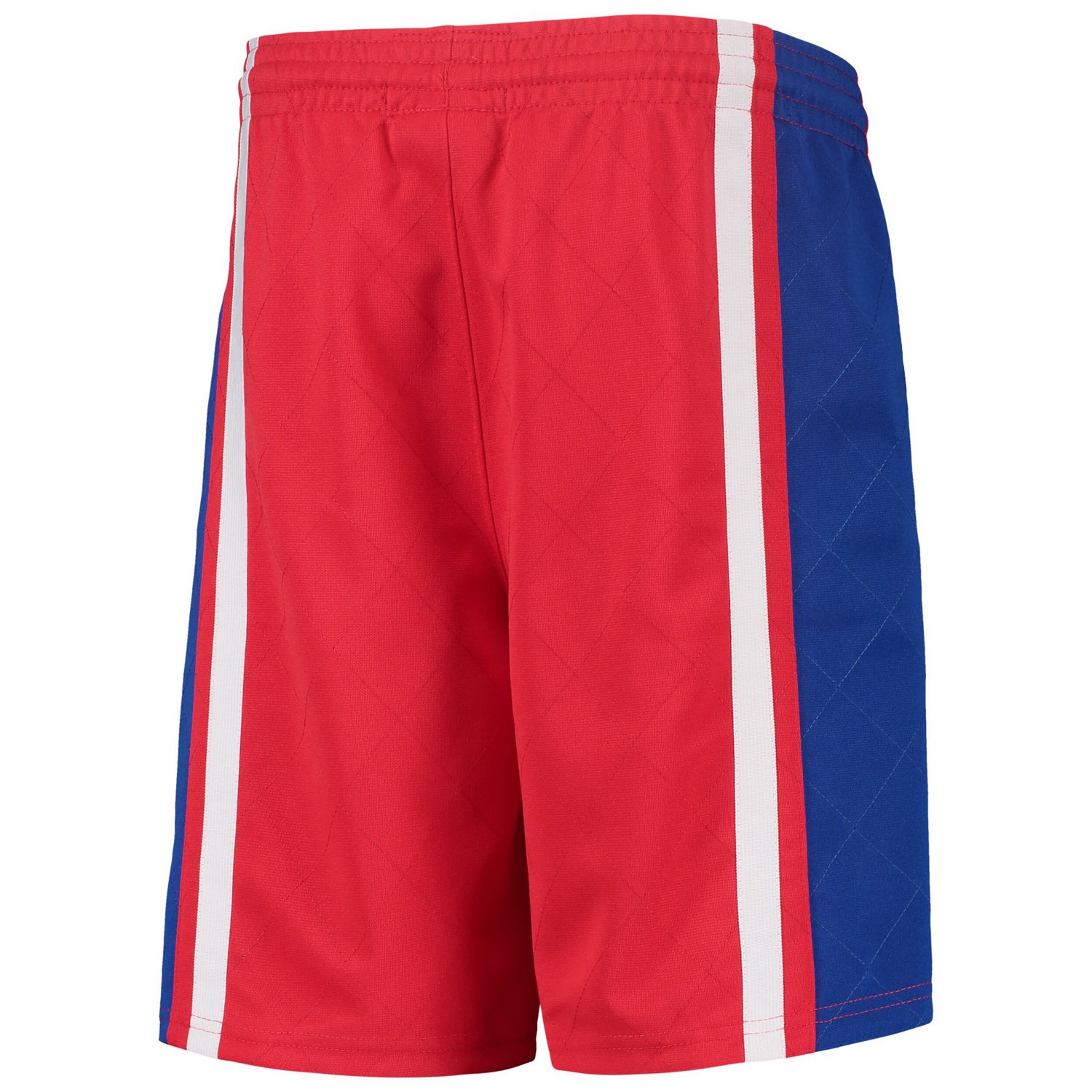 Youth Mitchell  Ness Philadelphia 76ers 1996 Hardwood Classics 75th Anniversary Swingman Shorts - view number 4
