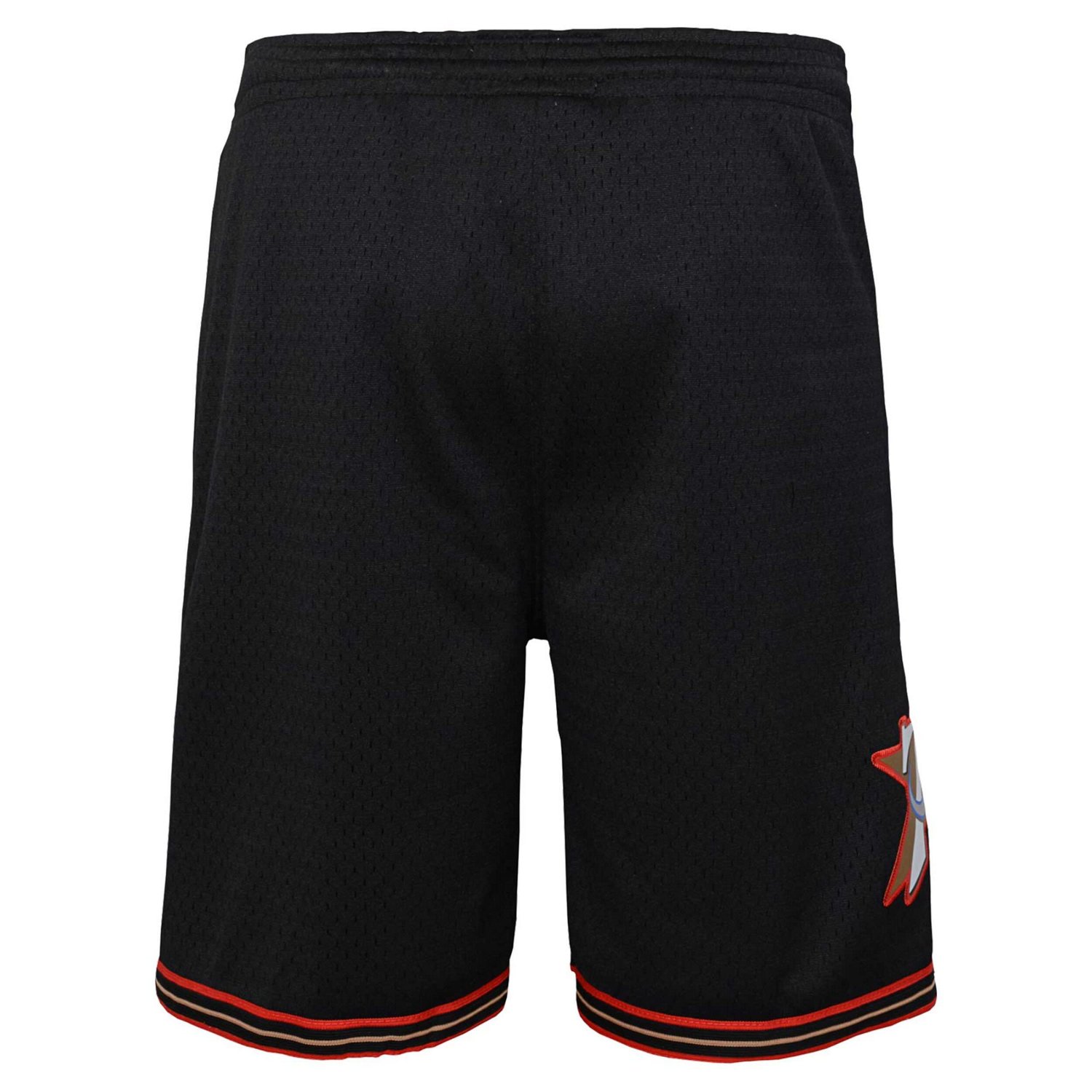 Youth Mitchell  Ness Philadelphia 76ers Hardwood Classics Swingman Shorts                                                        - view number 3