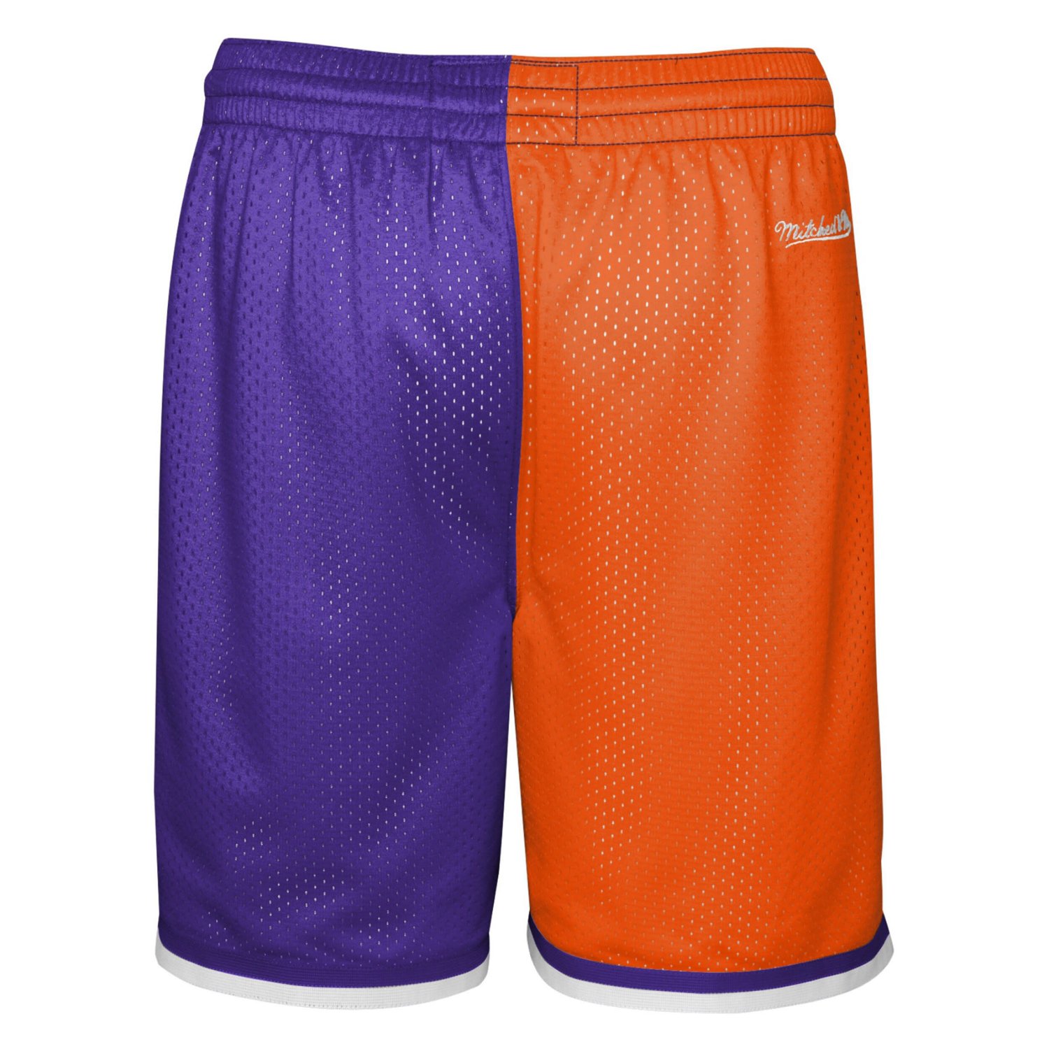 Youth Mitchell  Ness Purple Phoenix Suns Hardwood Classics Big Face 50 Shorts - view number 3