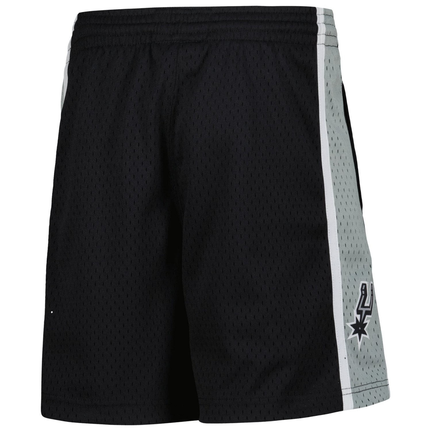 Youth Mitchell  Ness San Antonio Spurs Hardwood Classics Swingman Shorts                                                         - view number 3