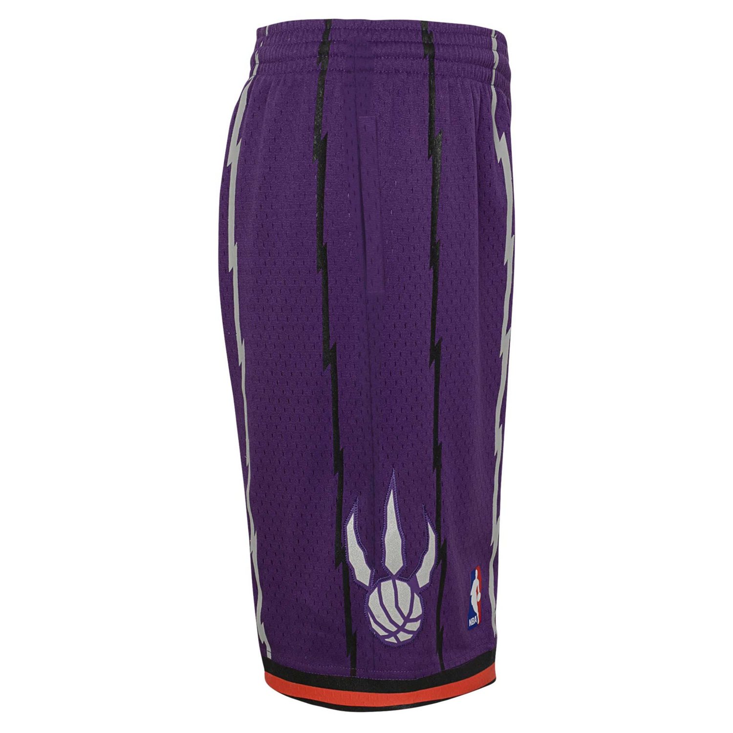 Youth Mitchell  Ness Toronto Raptors Hardwood Classics Swingman Shorts                                                           - view number 4