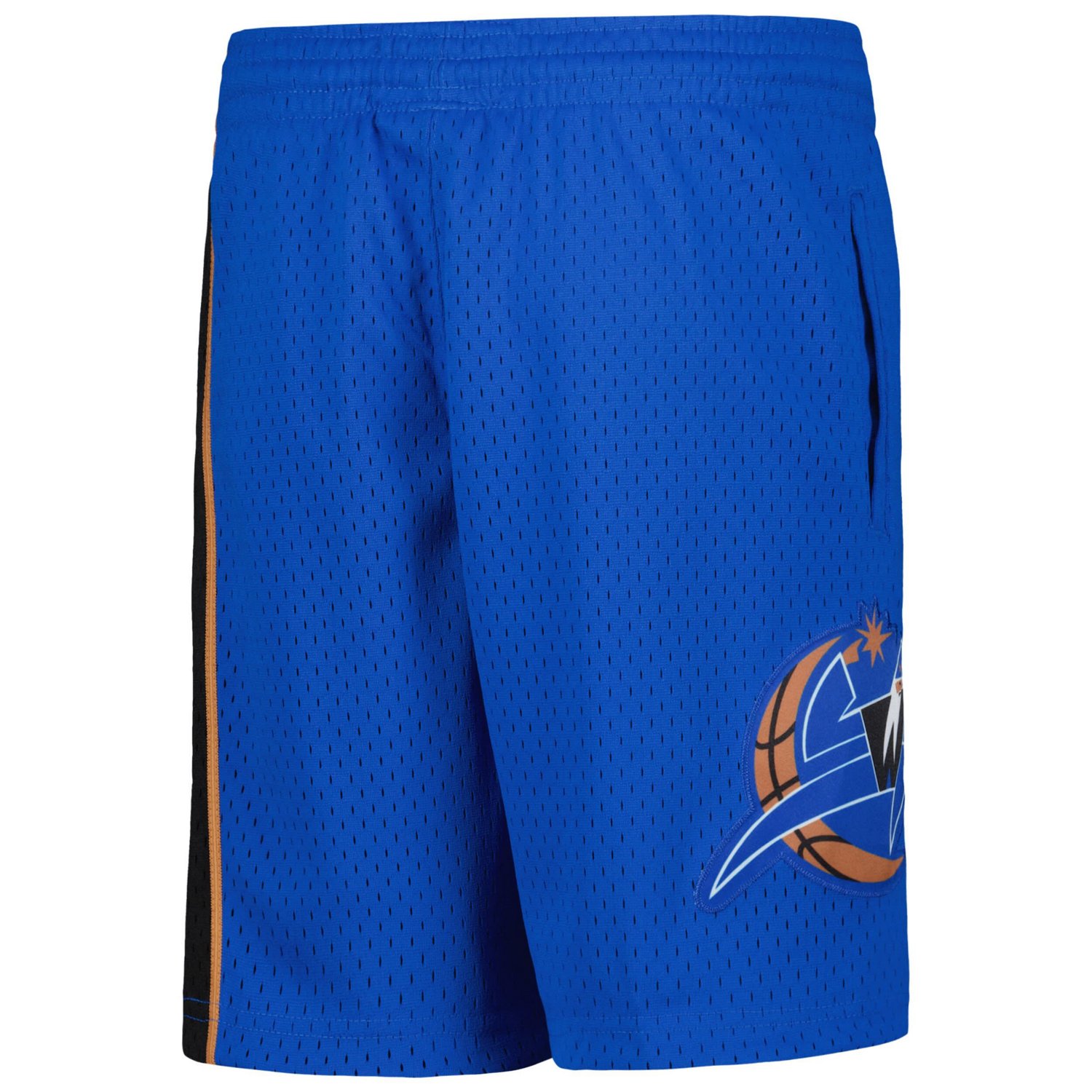 Youth Mitchell  Ness Washington Wizards Hardwood Classics Swingman Shorts                                                        - view number 3