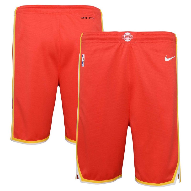 Youth Nike Atlanta Hawks Swingman Performance Shorts Icon Edition-image