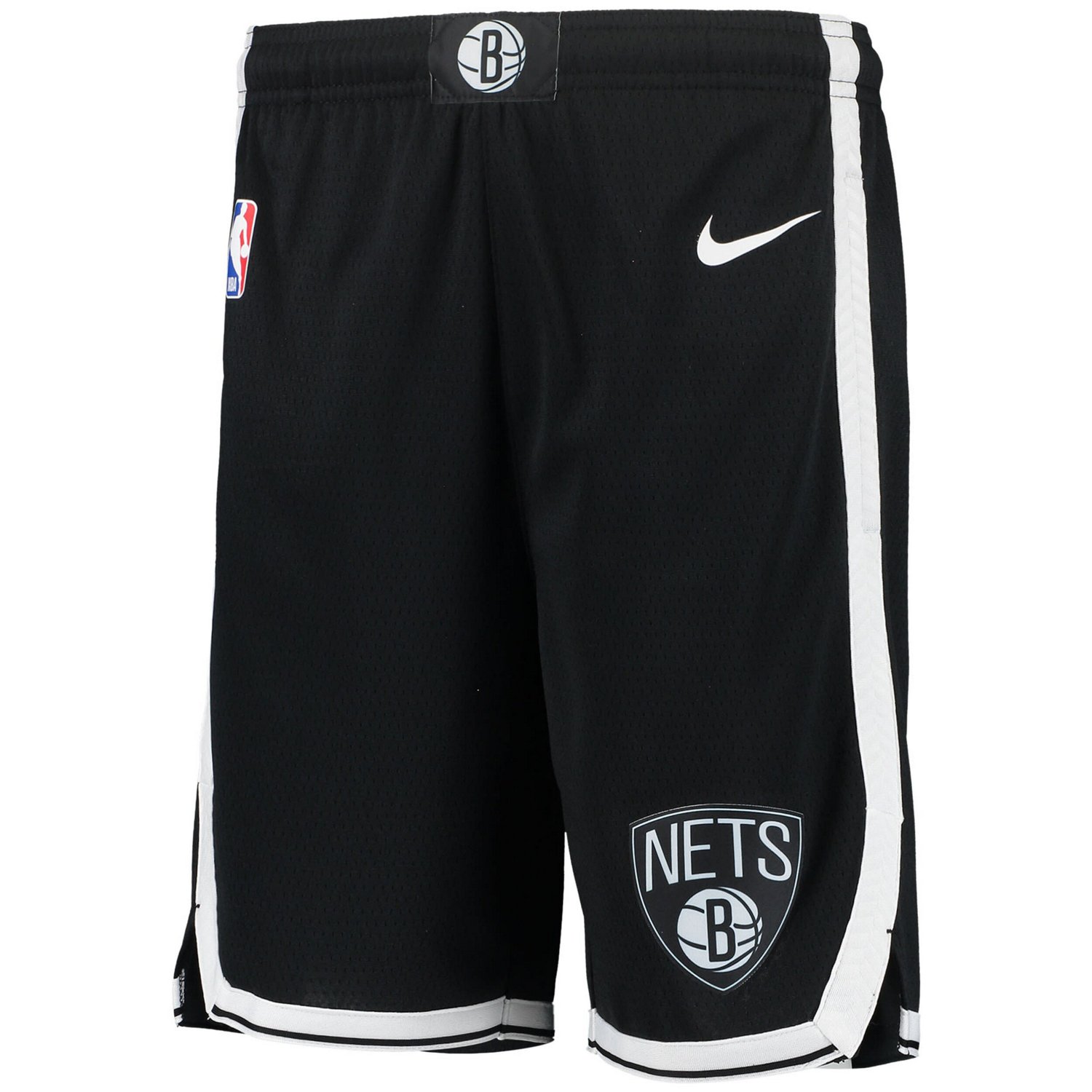 Youth Nike Brooklyn Nets 2020/21 Swingman Performance Shorts - Icon Edition                                                      - view number 2