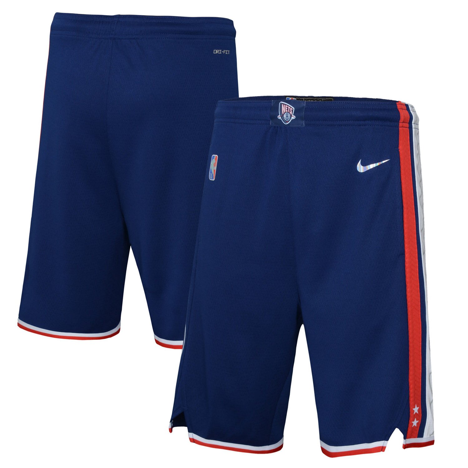 Youth Nike Brooklyn Nets 2021/22 City Edition Courtside Swingman Shorts - view number 1