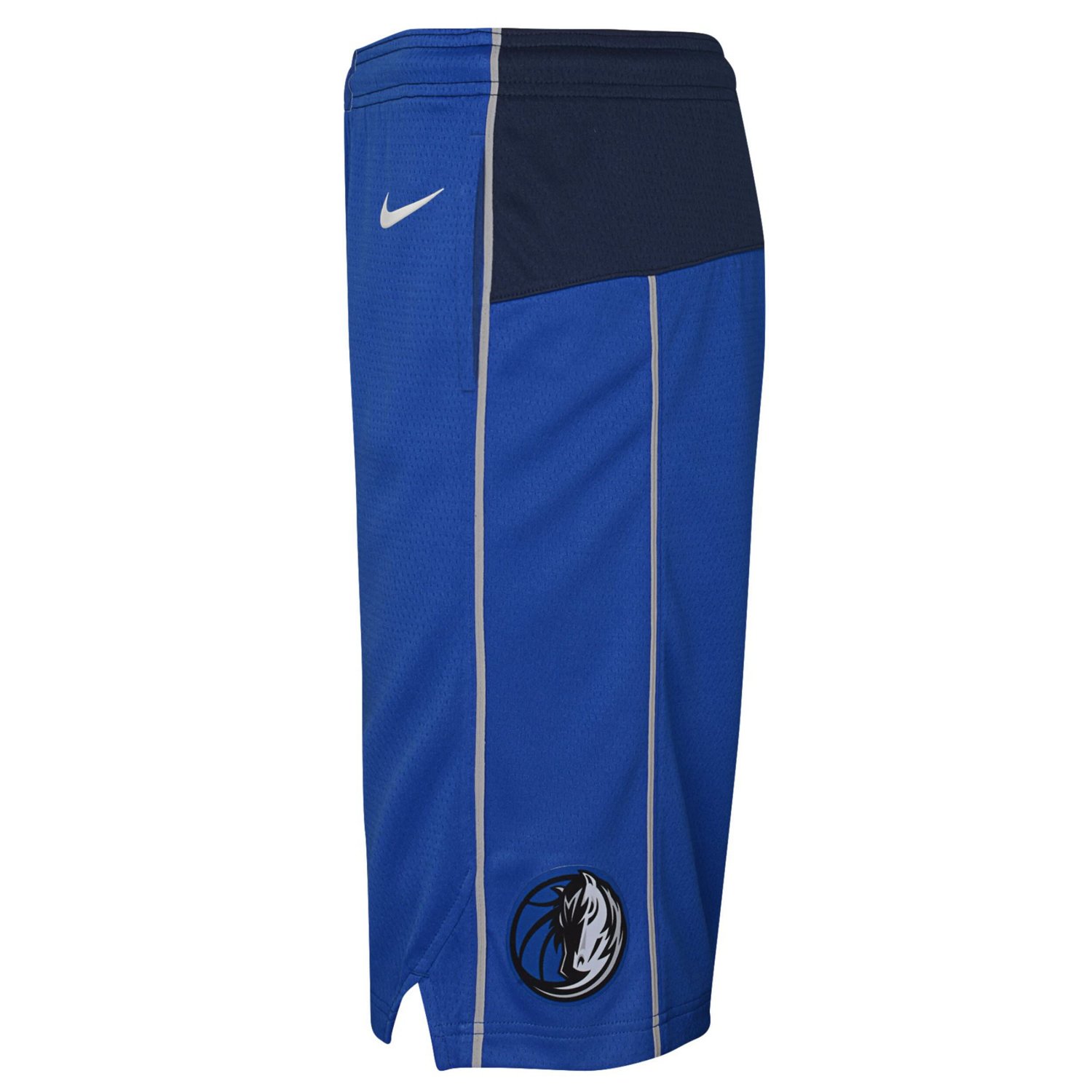 Youth Nike Dallas Mavericks Icon Edition Mesh Performance Swingman Shorts                                                        - view number 2