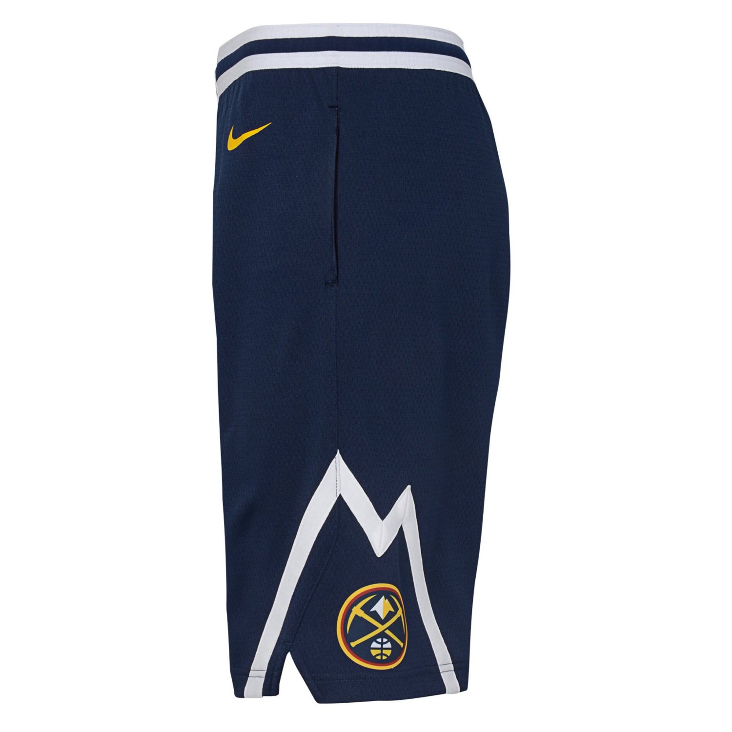 Youth Nike Denver Nuggets Swingman Performance Shorts  Icon Edition - view number 2