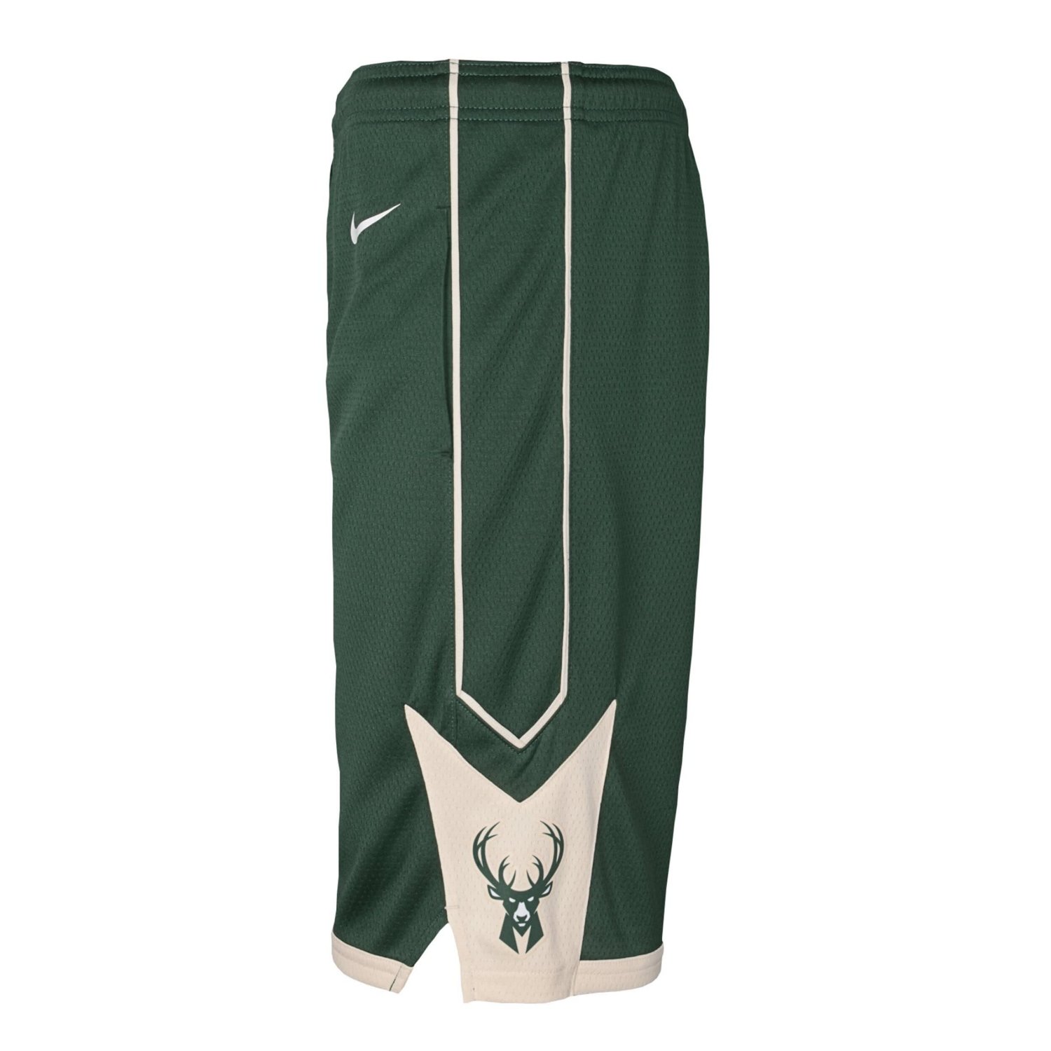 Youth Nike Hunter Milwaukee Bucks Icon Edition Mesh Performance Swingman Shorts - view number 2