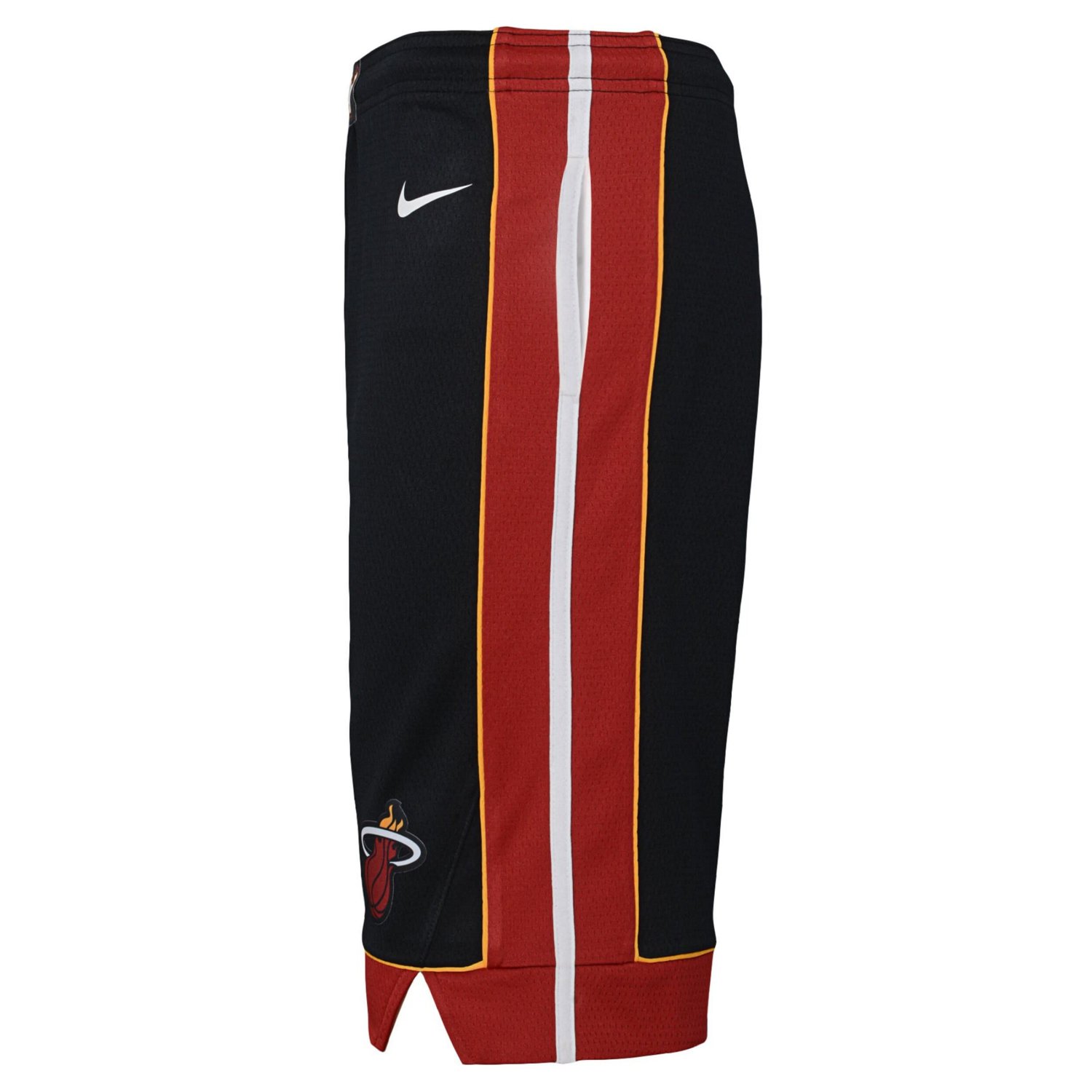 Youth Nike Miami Heat Icon Edition Mesh Performance Swingman Shorts - view number 2