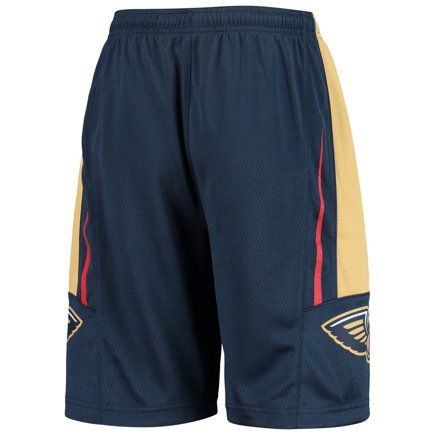 Youth Nike New Orleans Pelicans 2020/21 Swingman Shorts - Icon Edition - view number 3