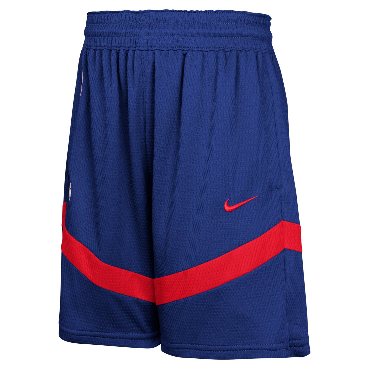 Youth Nike Philadelphia 76ers Practice Mesh Shorts                                                                               - view number 2