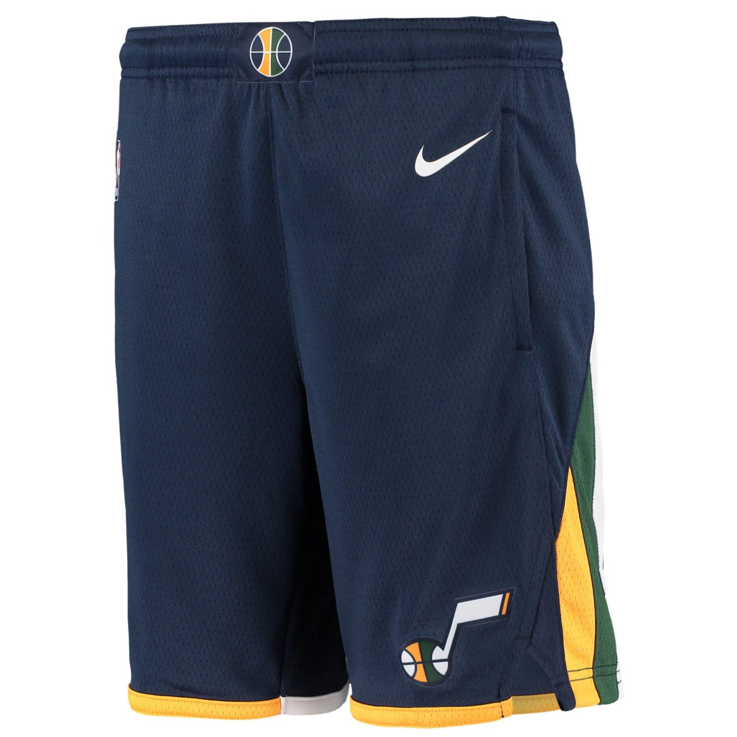 Youth Nike Utah Jazz 2020/21 Swingman Shorts - Icon Edition - view number 2