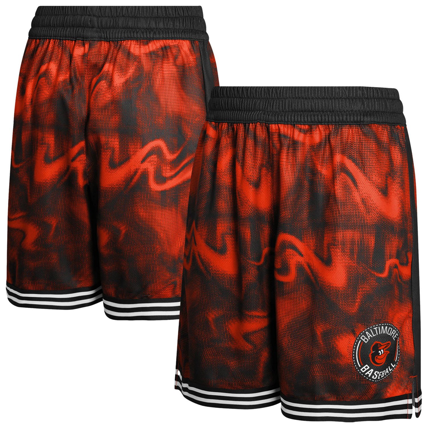 Youth Orange Baltimore Orioles Outfielder Shorts - view number 1