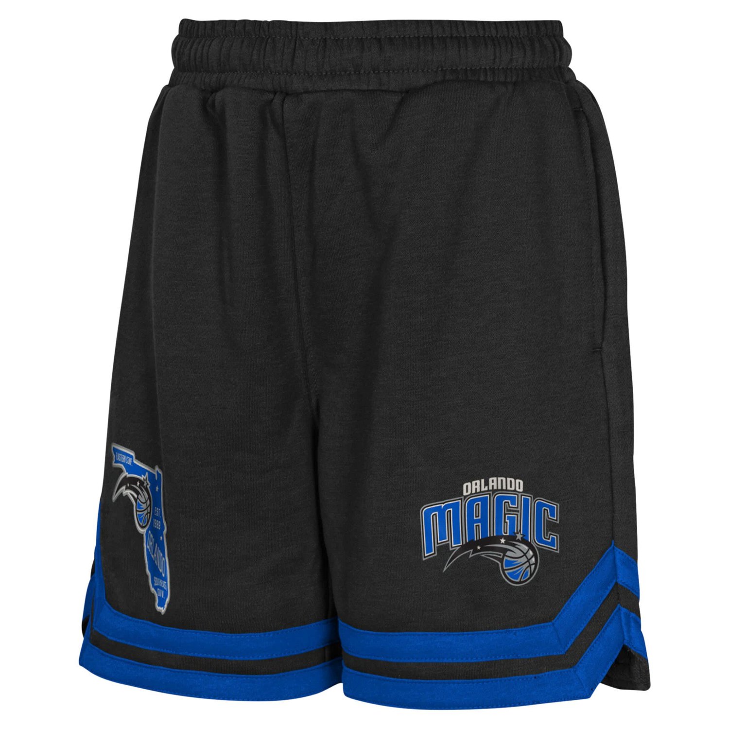 Youth Orlando Magic Teardrop Fleece Shorts                                                                                       - view number 2