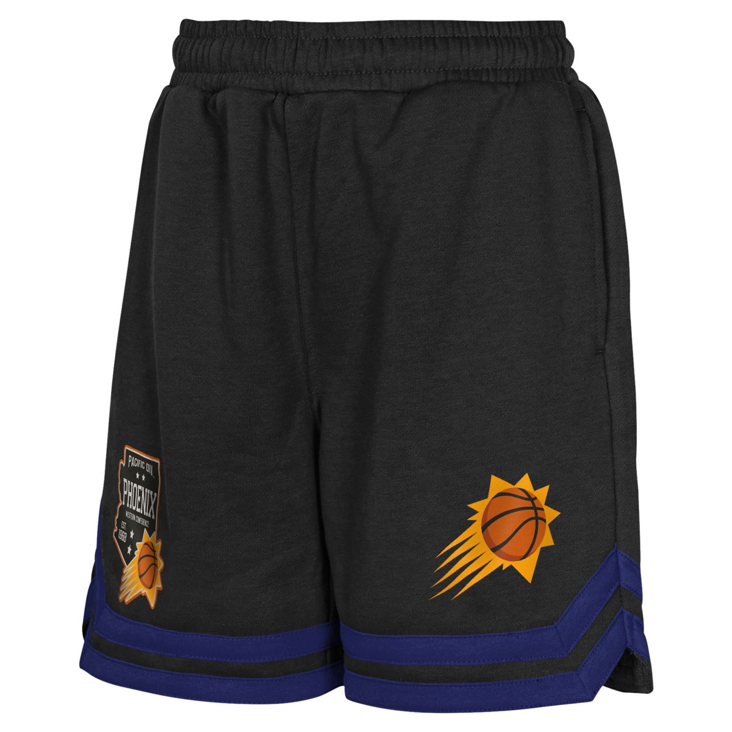 Youth Phoenix Suns Teardrop Fleece Shorts - view number 2