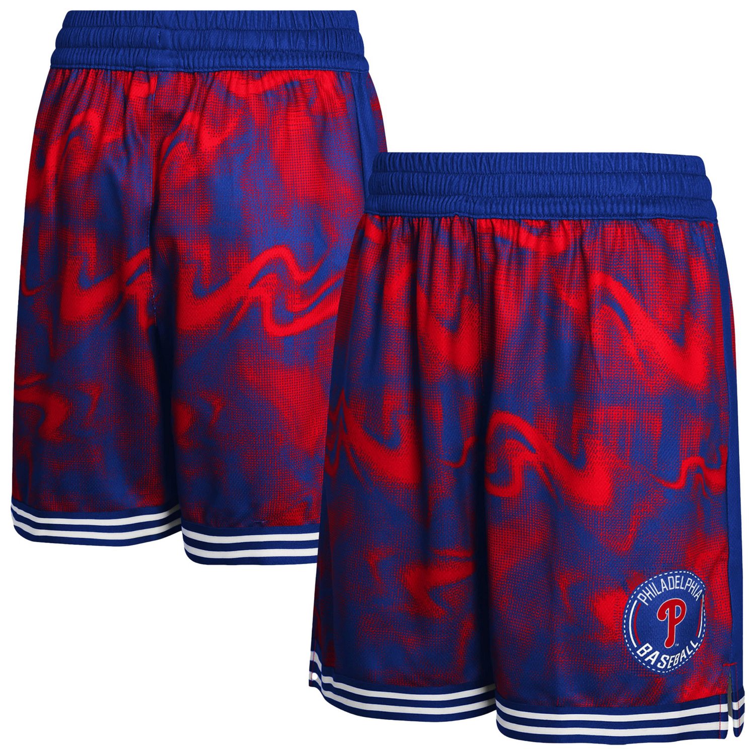 Youth Red Philadelphia Phillies Outfielder Shorts