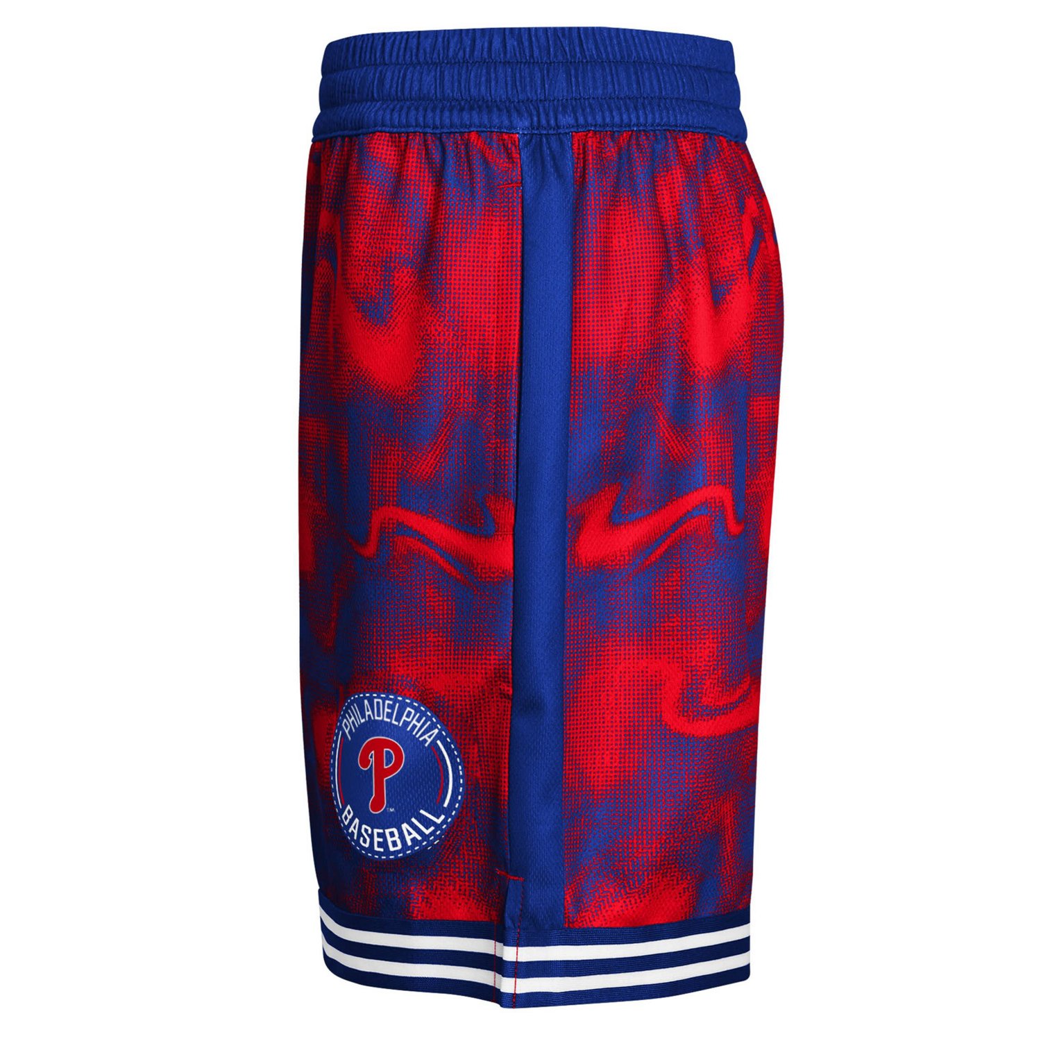 Youth Red Philadelphia Phillies Outfielder Shorts - view number 4
