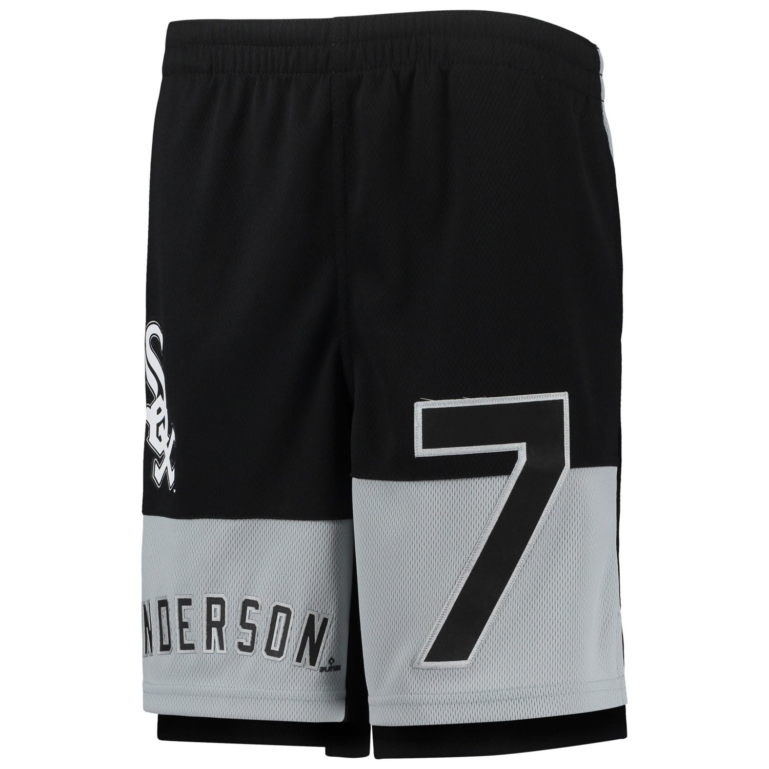Youth Tim Anderson Chicago White Sox Pandemonium Name  Number Shorts - view number 2